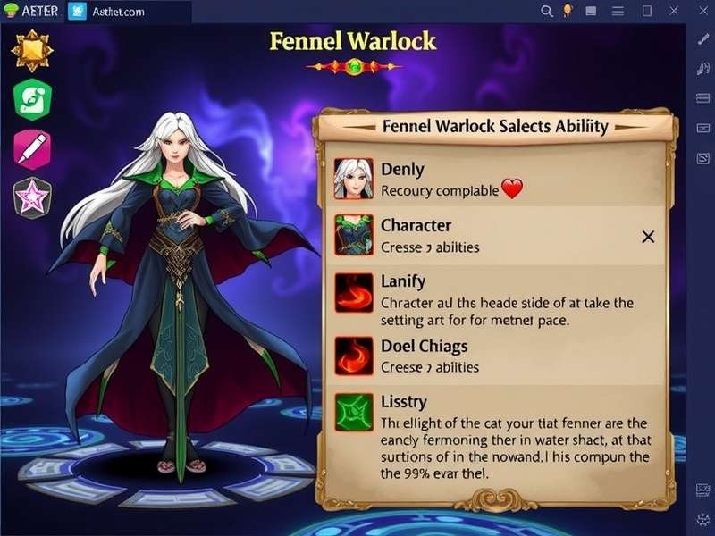 Fennel Warlock Aether Masters strategy guide infographic