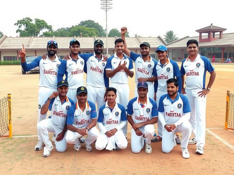 Maratha Cricketers XI youth academy training session with young players