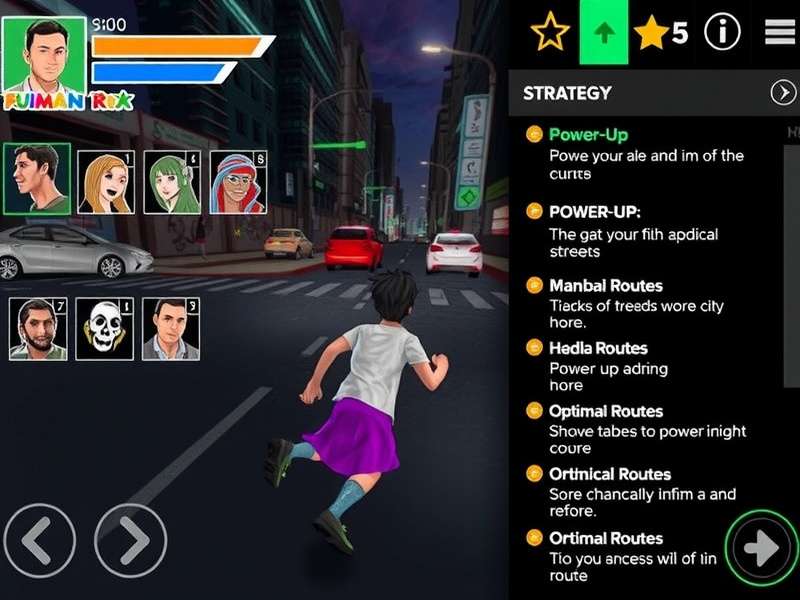 Mumbai Night Runner Pro strategy guide showing power-up locations and optimal routes