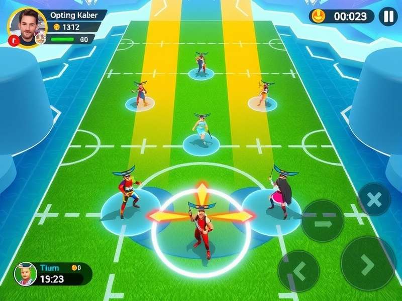 Goa Striker Master X character selection screen showing diverse avatars