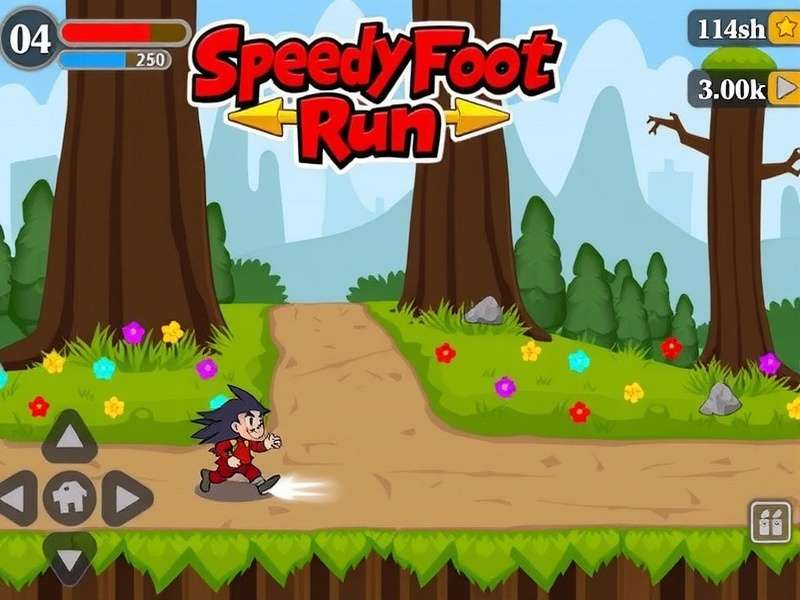 Speedyfoot Run Hero Gameplay Screenshot