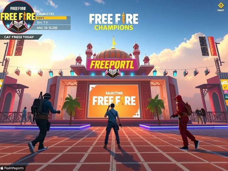 Free Fire Bharat Champions esports tournament stage