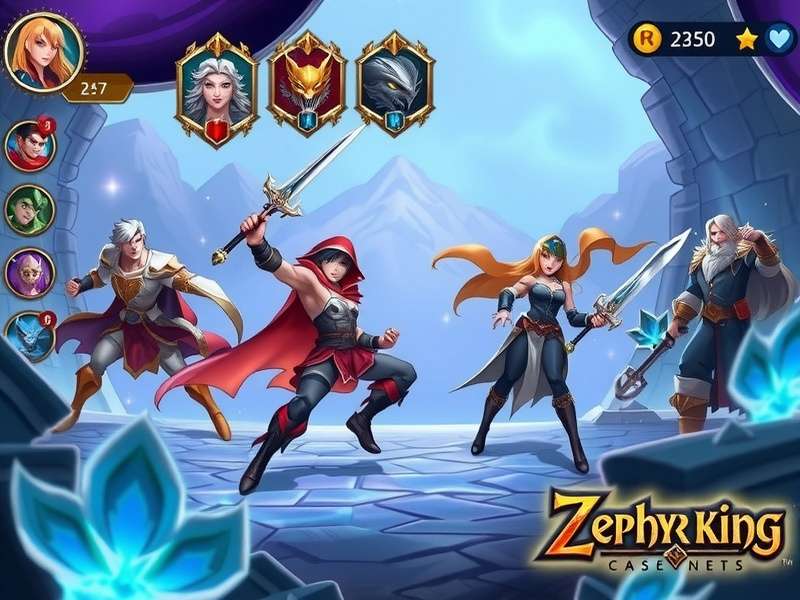 Zephyr King gameplay screenshot showing character in action