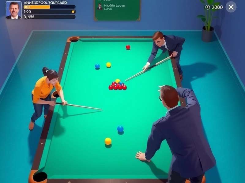 Ahmedabad Pool Genius gameplay in progress