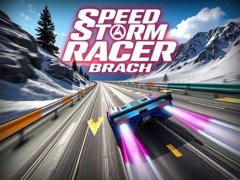 Speed Storm Racer Mountain Track
