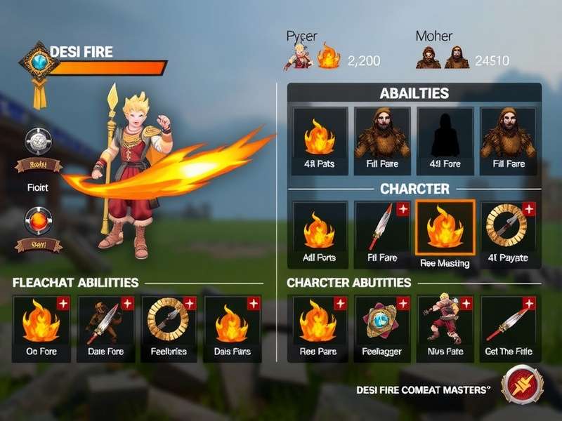 Desi Fire Combat Masters gameplay screenshot