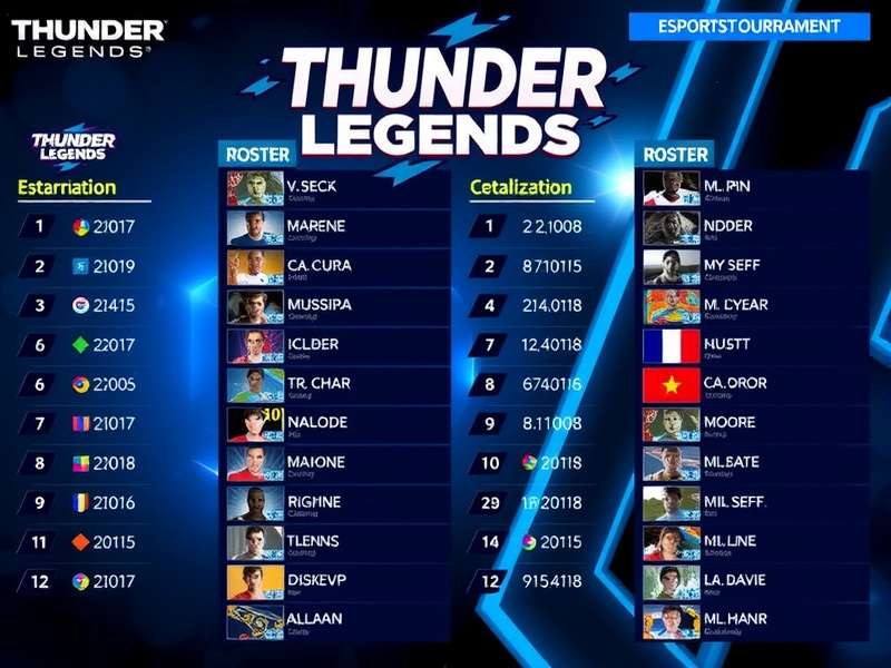 Thunder Legends Chennai Esports Tournament