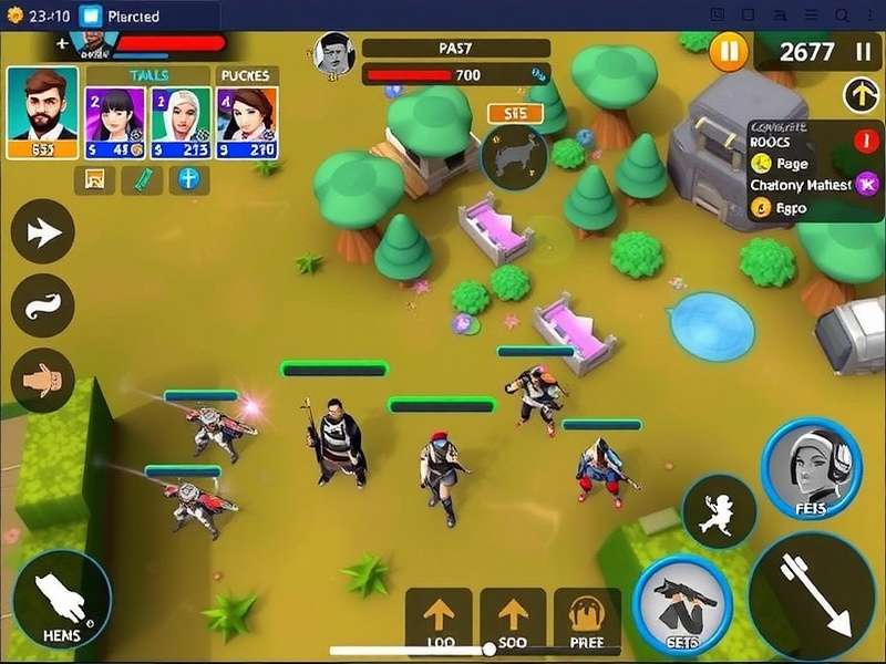 Pune Elite Squad battle scene with multiple players