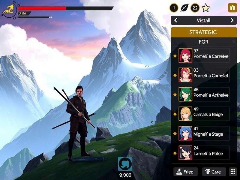 Anise Vista Ascent combat interface showing strategic options