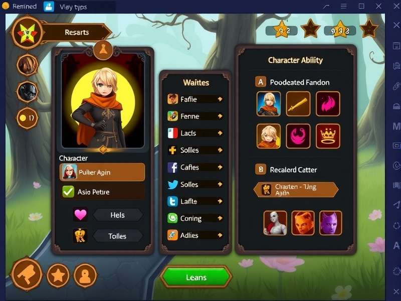 Fennel Champion Saga gameplay screenshot showing character battles