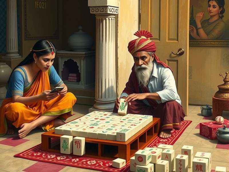 Detailed view of Mysore Mahjong Queen scoring combinations and tile sets