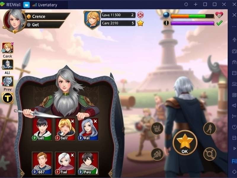 Braveheart Legend Hero gameplay screenshot showing character combat