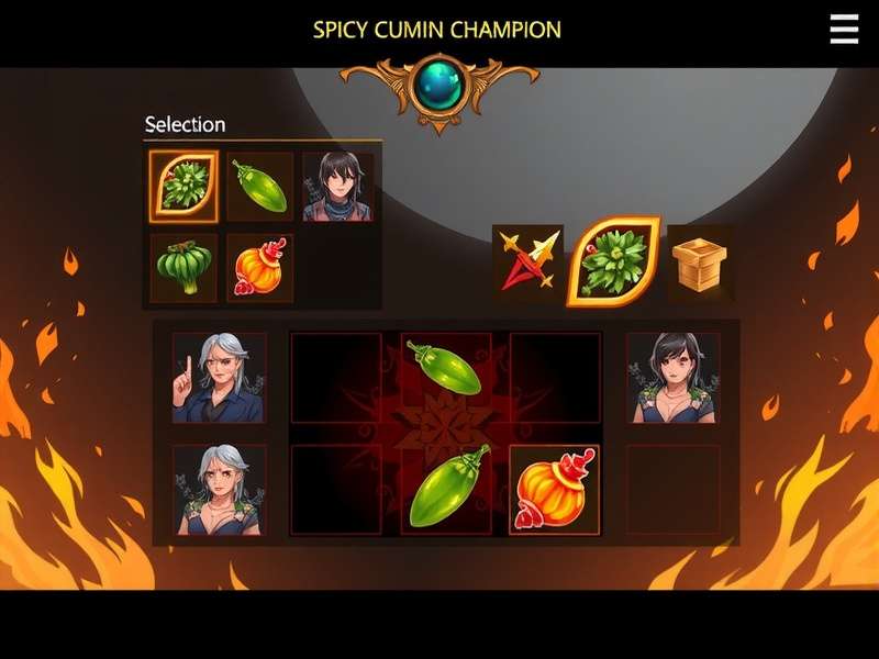 Spicy Cumin Champion Character Selection