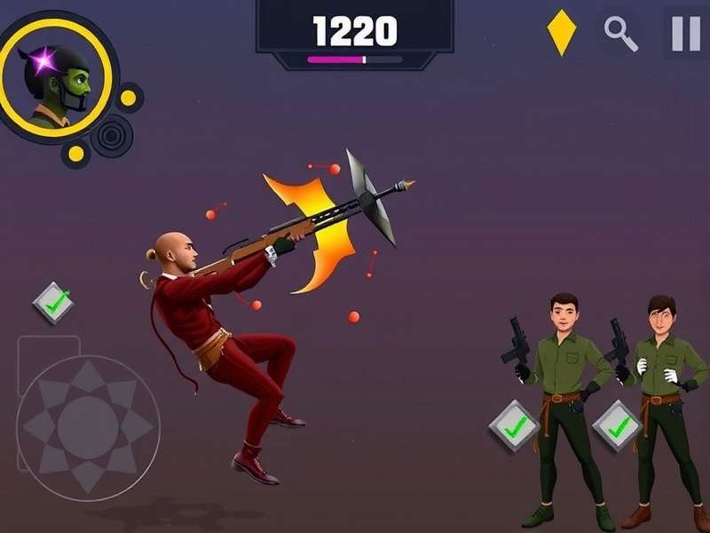 Jai Hind Shooter gameplay screenshot showing action sequence