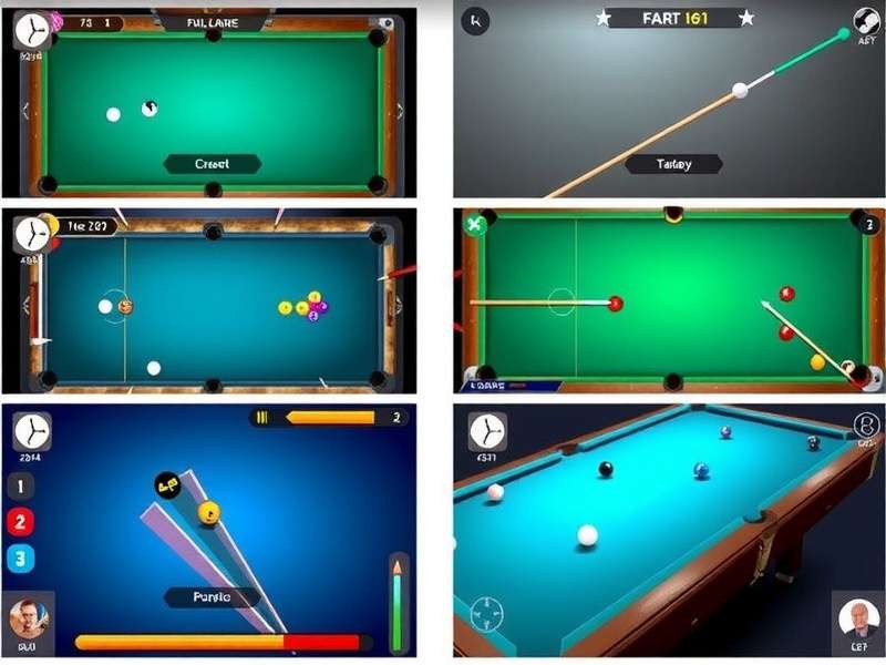 Advanced shot strategies in Billiard Ace India