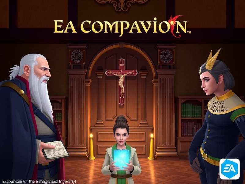 Ea Companion interface showing Ultimate Football gameplay