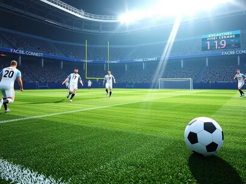 Ultimate Football 2025 gameplay screenshot showing advanced tactics