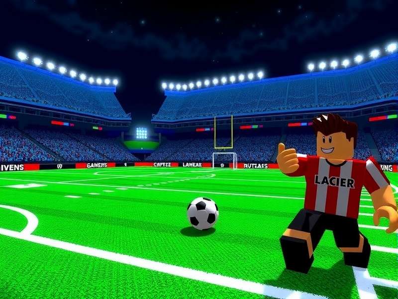 Ultimate Football 2025 Roblox gameplay screenshot showing advanced tactics