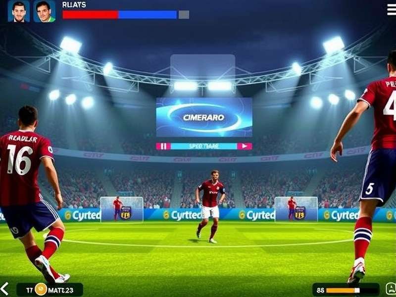 Ultimate Football (Fut Gg) gameplay screenshot showing advanced tactical interface