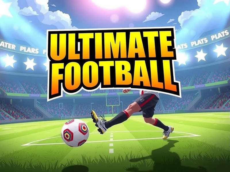 Ultimate Football character roster showing different players