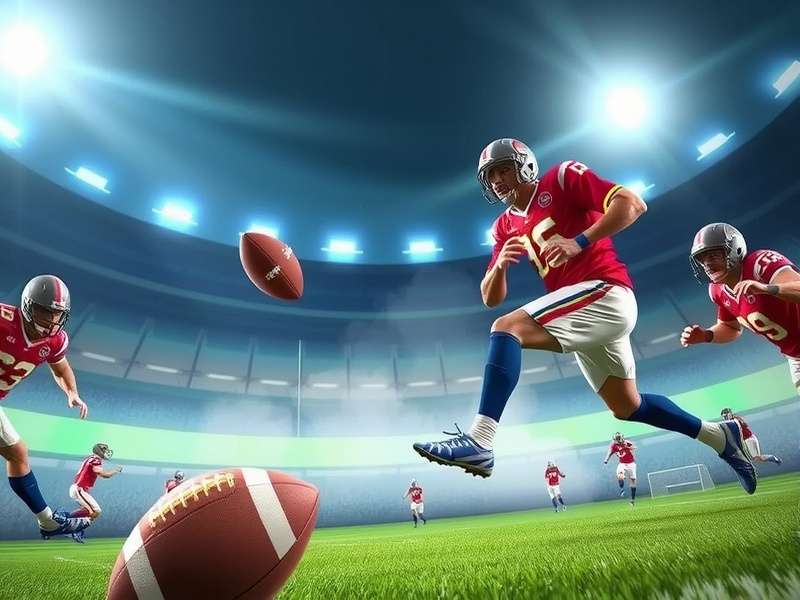 Ultimate Football gameplay screenshot showing advanced controls